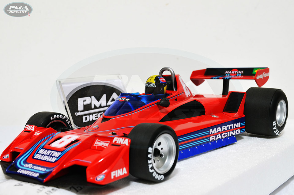 JOSÉ CARLOS PACE 1977 BRABHAM BT45B 1:18